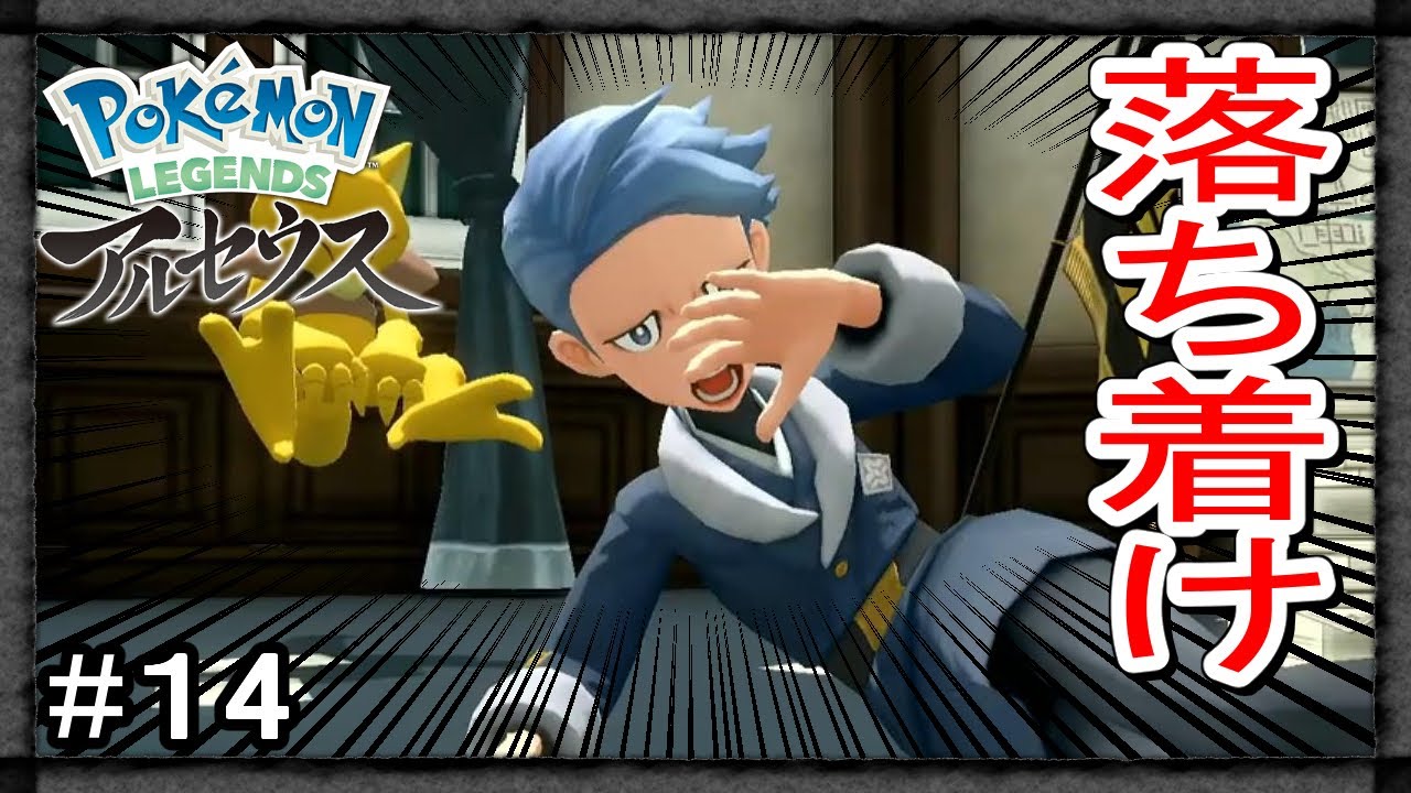 【アルセウス】#14 マルマインを鎮めたいが、雨が降っているのでヌメイルを進化させたいの巻