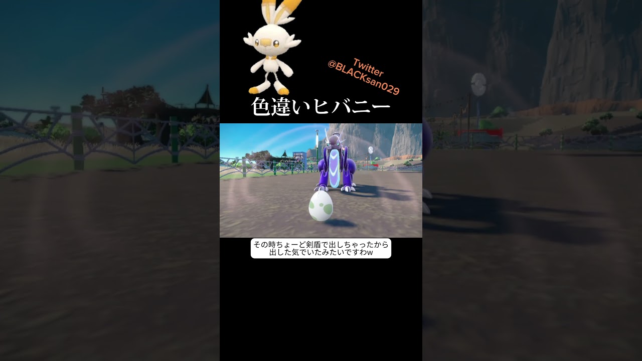 【ポケモンSV】【ポケモン剣盾】色違いヒバニーを出していなかった件w #ポケモンsv #ポケモン剣盾 #ポケットモンスター #色違い #色違い厳選 #ヒバニー #shorts