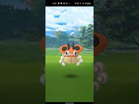 【ポケモンGO】レディバをワンショット・エクセレント・カーブスローでゲットしただけの動画