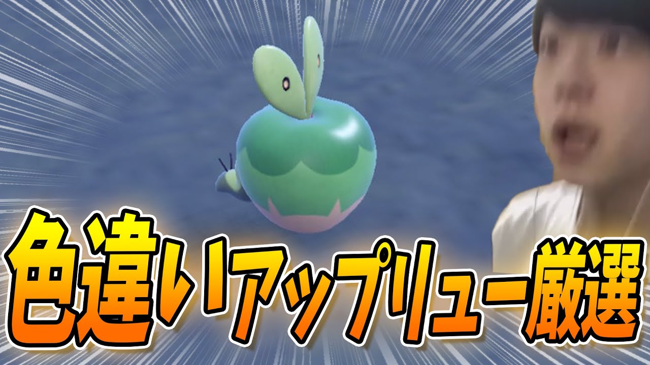 【ポケモンSV】色違いカミッチュに備えて証持ちカジッチュ色違い厳選やるぞ！！【スカーレット/バイオレット】しろーん