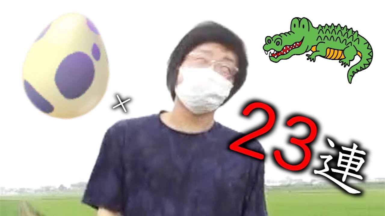 １０キロ卵２３連にてかき鳴らせ 交わるカルテット 革命を 成し遂げてみたいな【ポケモンGO】