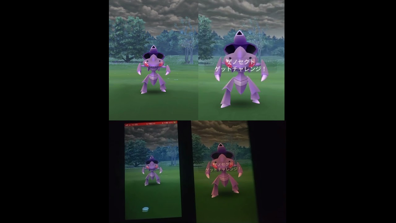 ゲノセクトレイド100%とるぞーー！！ #ポケモンgo #高個体 ＃ゲノセクト