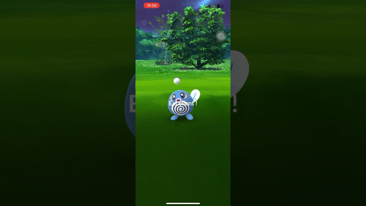 ニョロモ エクセレントスロー #shorts