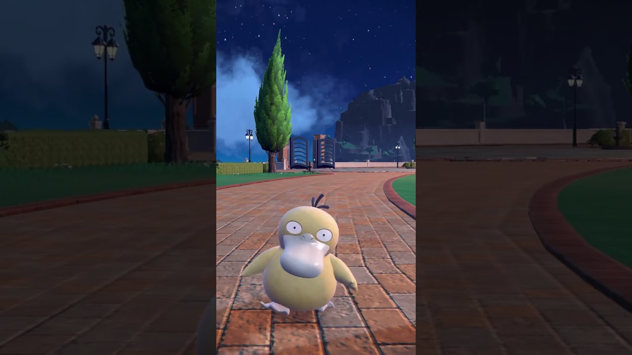 【ポケモンSV】自己満動画。コダックと夜道を散歩🤤#shorts #short #youtubeshorts #ポケモン #ポケモンsv #pokemon #コダック