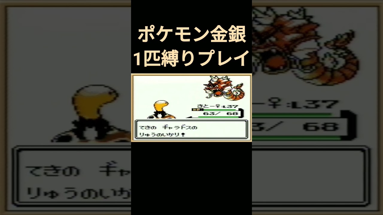 【ポケモン金銀】ポケモン金銀1匹縛りプレイ!!ツボツボver【縛りプレイ】#ポケモン金銀 #縛りプレイ #ツボツボ #ゲーム実況