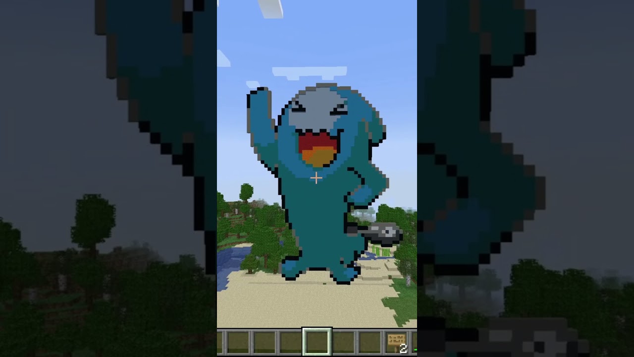 ソーナンスシード発見か！？寝起きで奇跡のポケモンシードにあたったときの反応※ヤラセです【マイクラ】【Minecraft】 #shorts