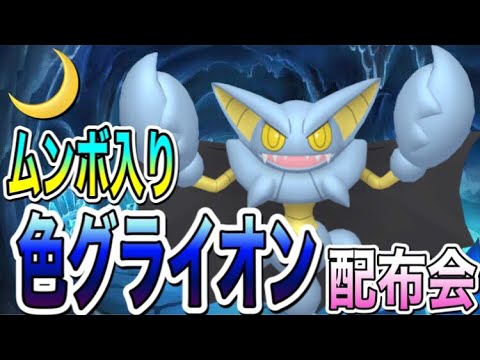 ムンボ入り色グライオン配布会【ポケットモンスター BDSP『ダイパリメイク』】＃悪魔に魂を売った優希