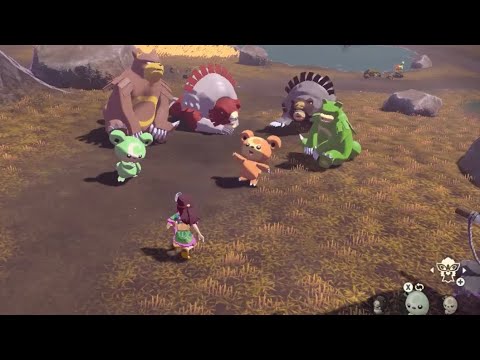 オヤブン色違いヒメグマとオヤブン色違いリングマを捕獲しオヤブン色違いガチグマに進化！可愛い子熊ちゃんがこんなに強面のガチグマに成長するとは🥹　　　【Pokémon LEGENDS アルセウス】