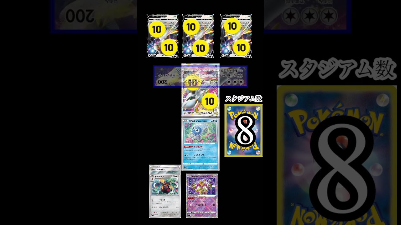 【ポケカ】フィールドの支配者。ポワルンあまみずのすがた