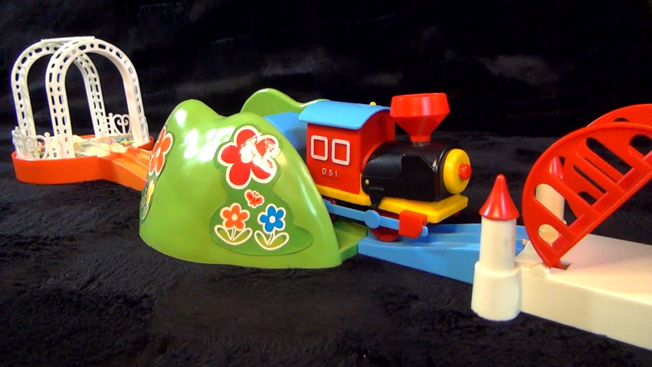 【汽車おもちゃ】バンダイ よい子のお友だち 楽しい汽車ポッポ №２ 電動 鉄道 走行 回転 直線 昭和 レトロ 玩具 bandai train toy maid in japan ブラゼ