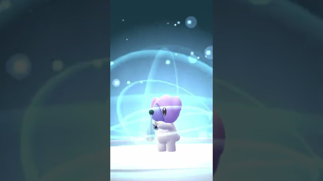 #613 クマシュン(Shiny)進化【Pokémon GO】#Shorts