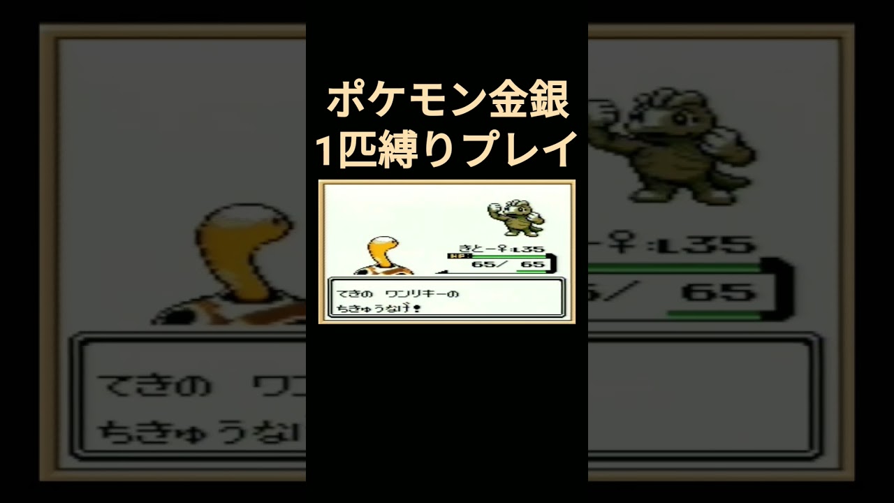 【ポケモン金銀】ポケモン金銀1匹縛りプレイ!!ツボツボver【縛りプレイ】#ポケモン金銀 #縛りプレイ #ツボツボ #ゲーム実況