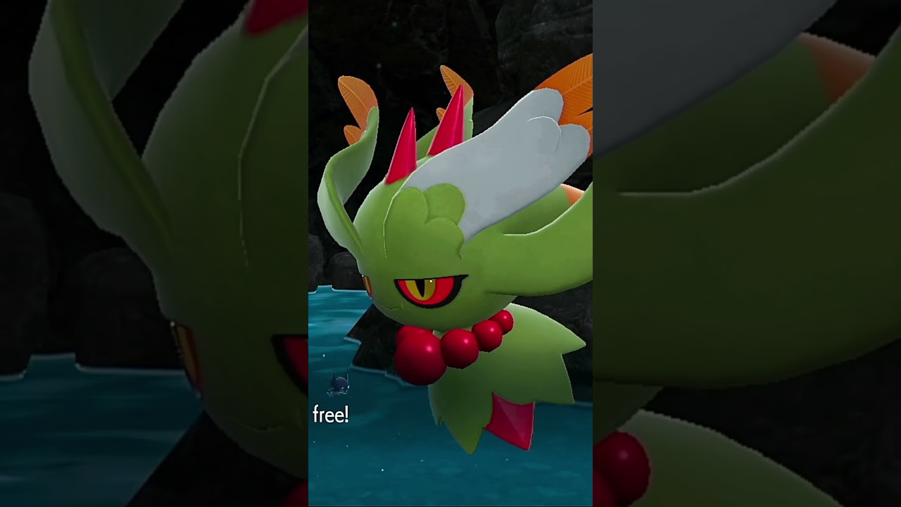 My FIRST Scarlet exclusive SHINY pokemon !!