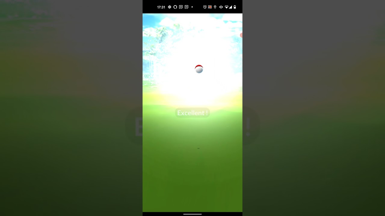 【ポケモンGO】オオタチをワンショット・エクセレント・カーブスローでゲットしただけの動画