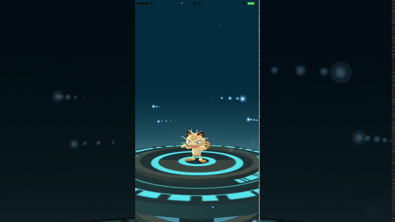 ポケモンGO　052 053　ニャースからペルシアンへの進化。 Pokémon Go Meowth evolution