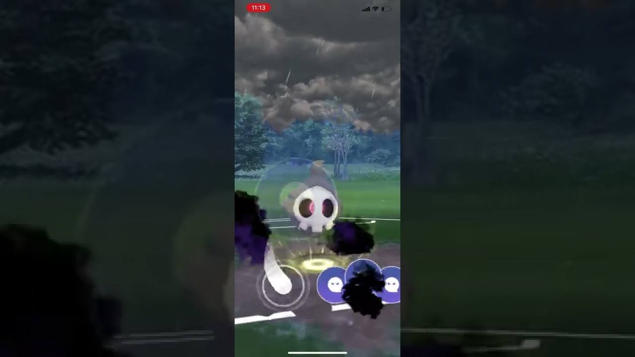 Pokemon Go 対戦 ゴースト(ヨマワル)