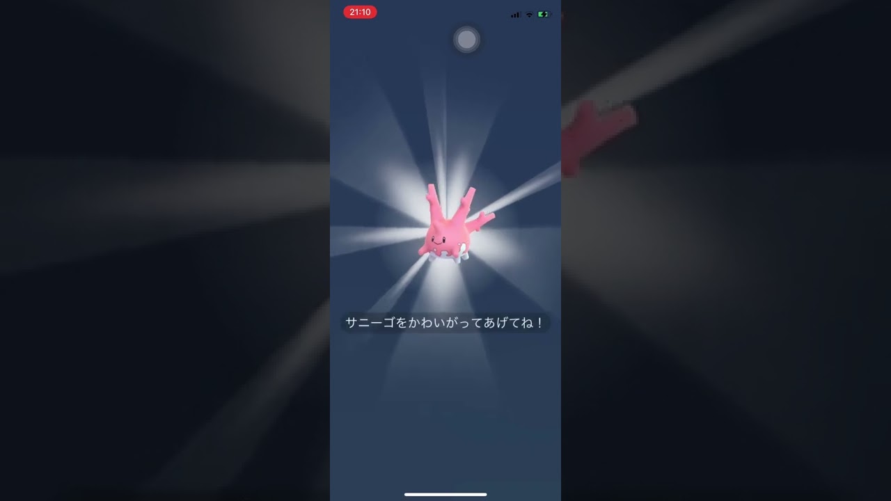 【サニーゴ】ポケモン交換 #Shorts