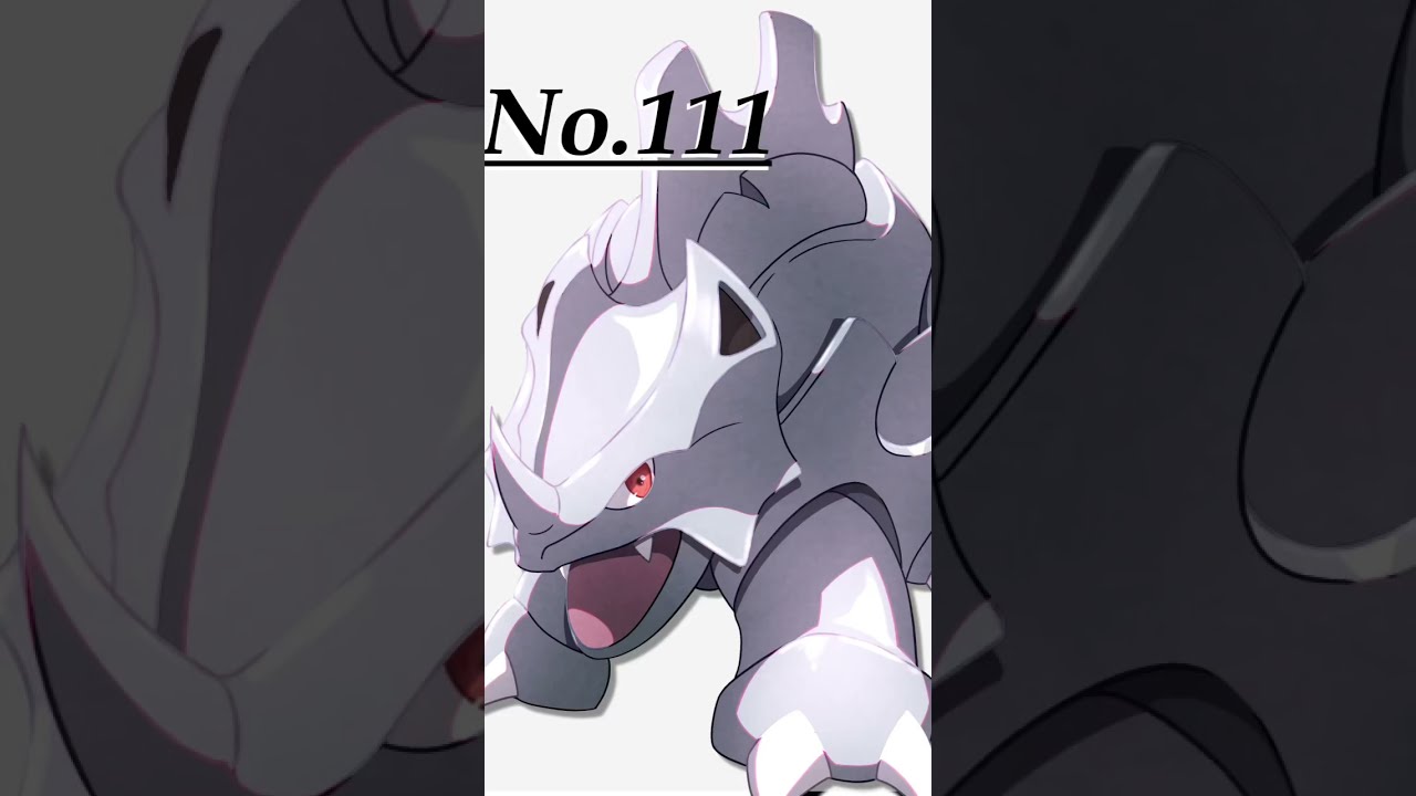【イラストメイキング】サイホーン(ポケットモンスター)【15秒版】※フル版は概要欄にて
