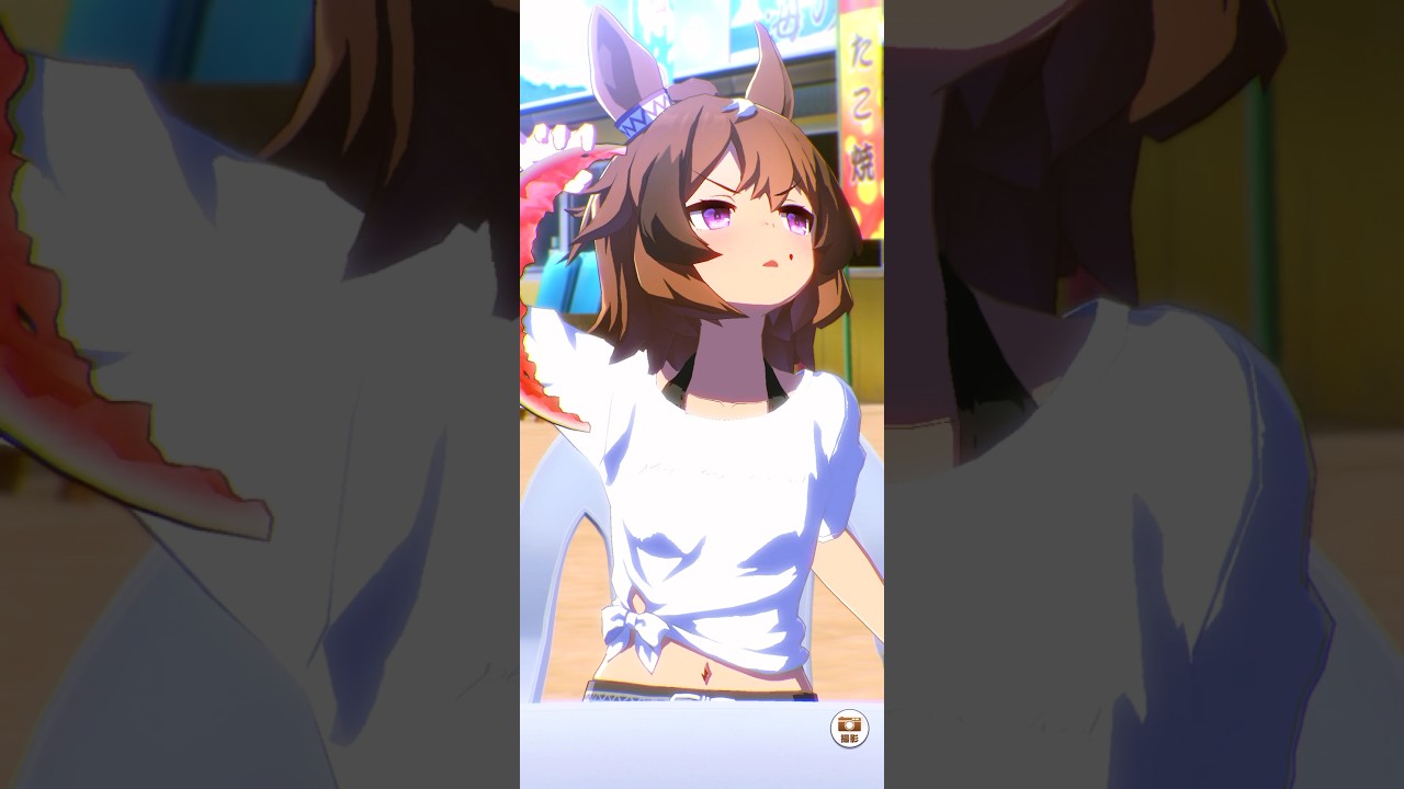 【ウマ娘】シンコウウインディとウマさんぽ #shorts