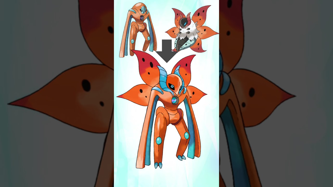 デオキシス＋ウルガモスで作ったエイリアンポケモン　#ポケモンフュージョン #pokemon #改造ポケモン  #伝説のポケモン #デオキシス