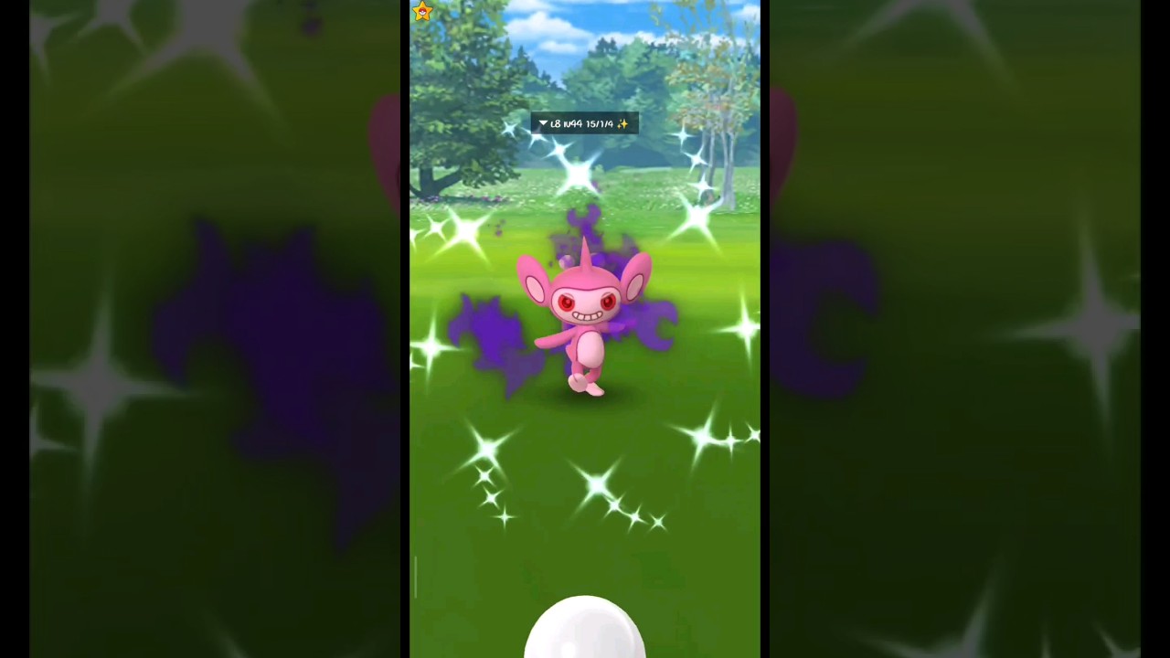 Shiny✨ Shadow Aipom🐒 #teamrocket #pokemon #pokemongo #pgsharp #shadow #shiny #gaming #foryou #shorts