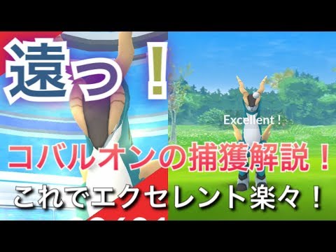 【ポケモンGO】捕獲解説も！悲劇続出のコバルオンのレイドバトル！