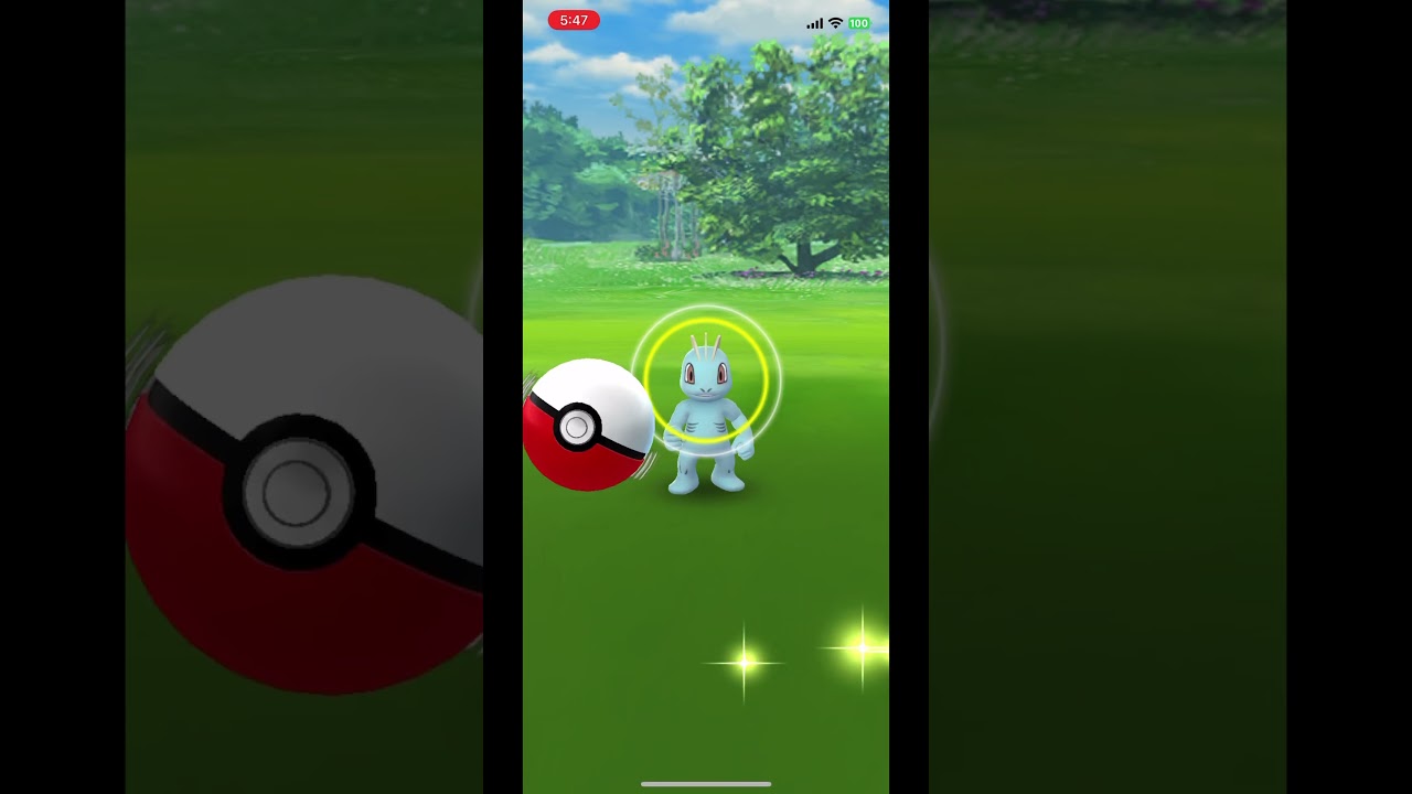 ［ポケモンGO］野生のワンリキーゲット