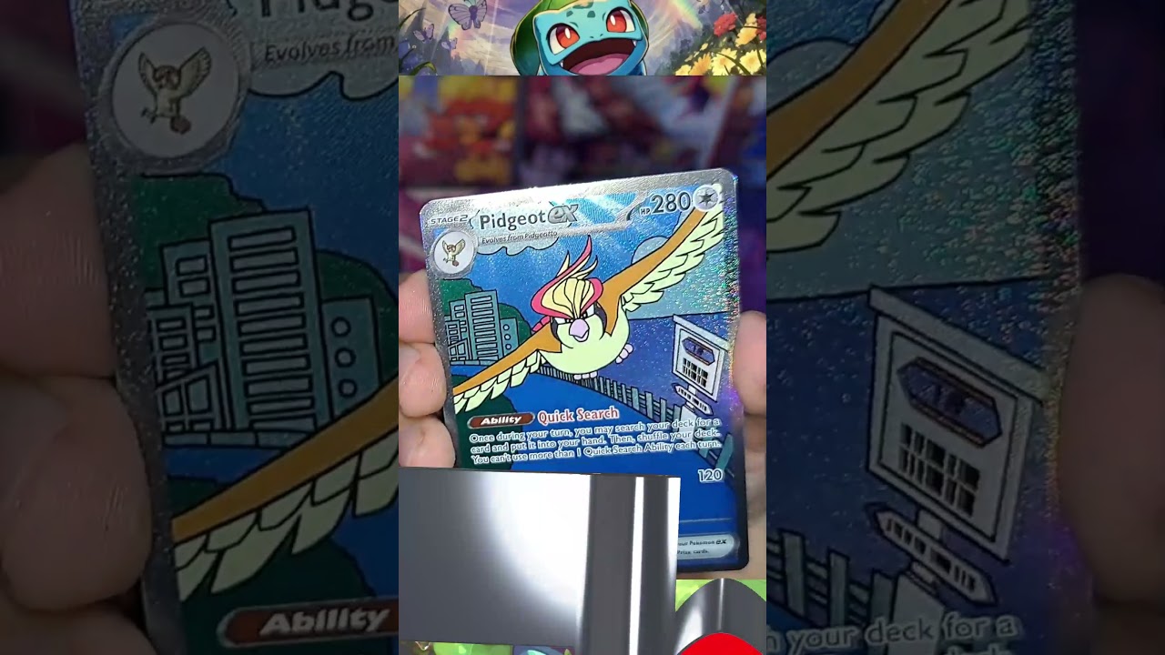 Pidgeot ex - 225/197 - Special Illustration Rare 🦅 | OBSIDIAN FLAMES