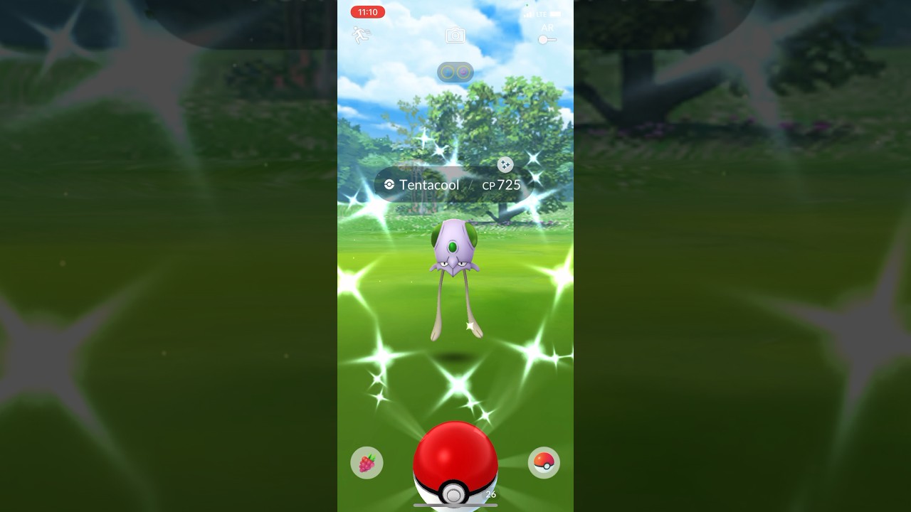 Pokémon GO - Shiny Tentacool