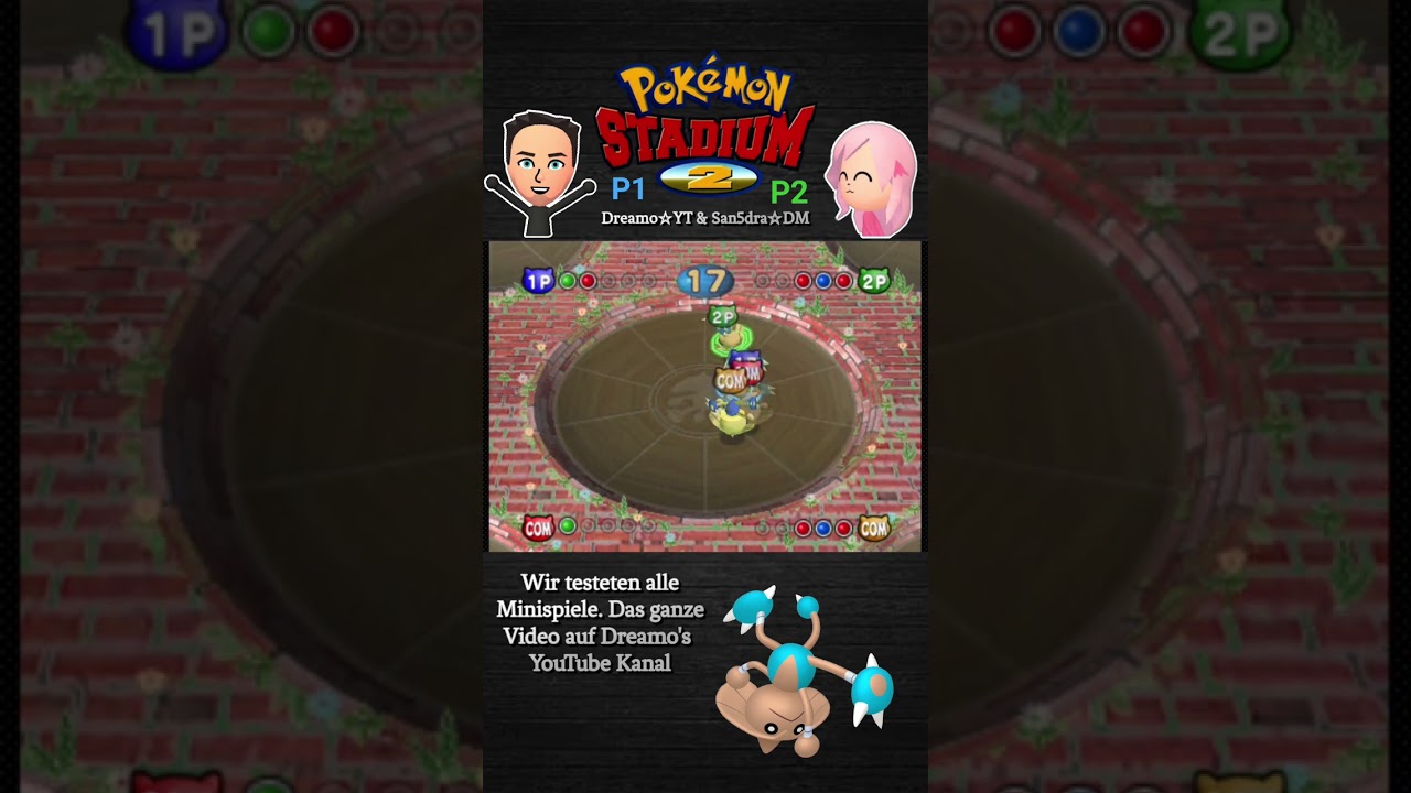 Kapoera dreh dich für den Sieg | #Shorts #pokemonstadium2