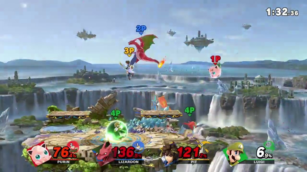 スマブラSP リプレイ タイム制 6777 [23年08年分]【プリン 快勝 1P自分】