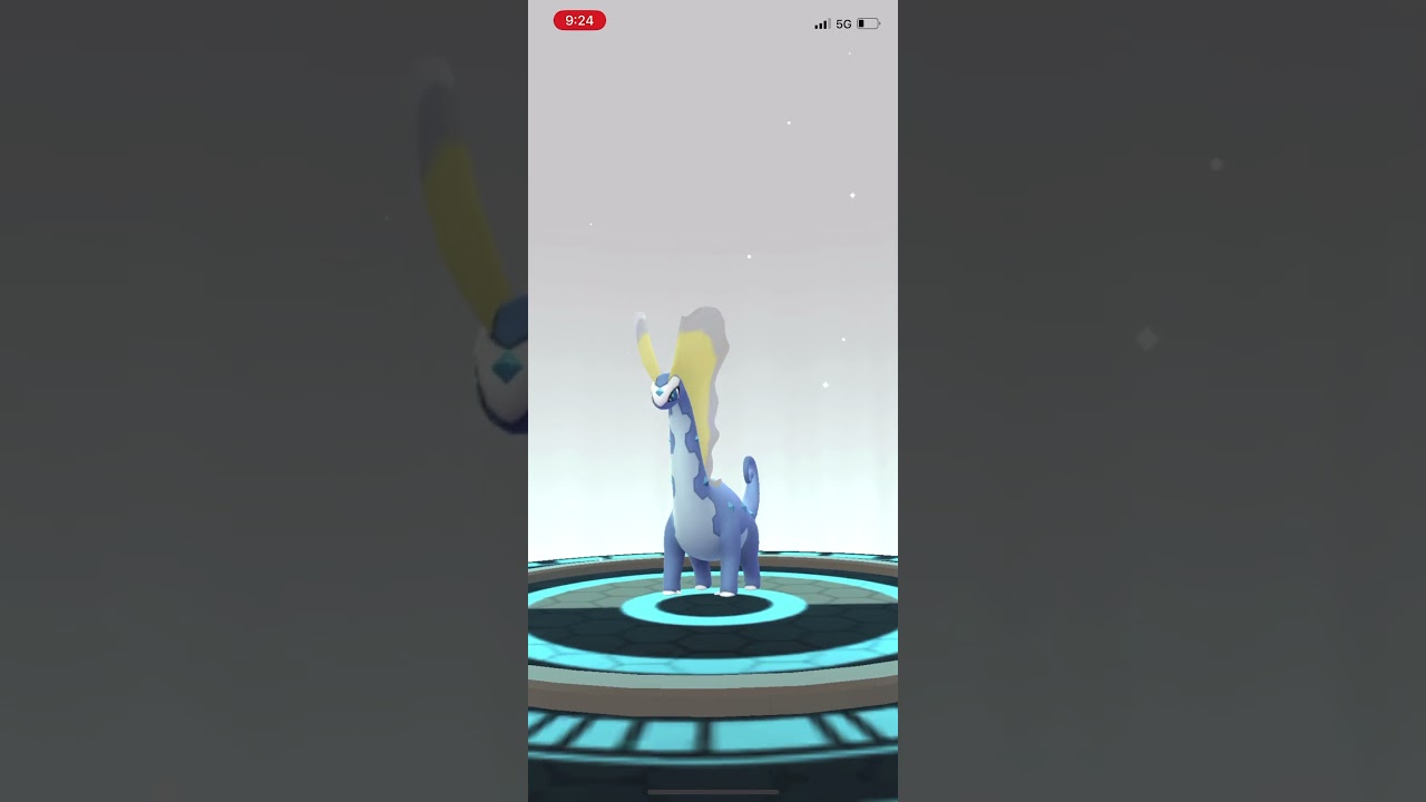 Evolving Amaura Into Aurorus in Pokemon GO