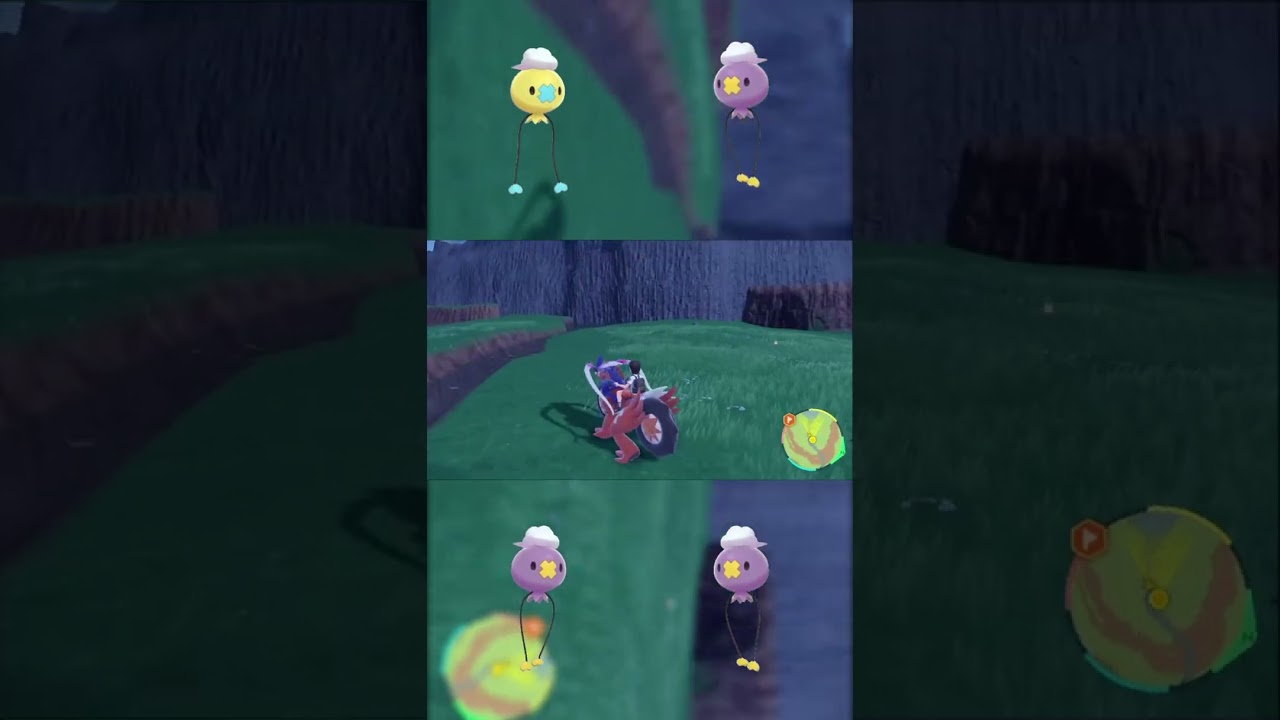 色違いフワンテを見つけたと思いました #shorts　#ポケモンsv