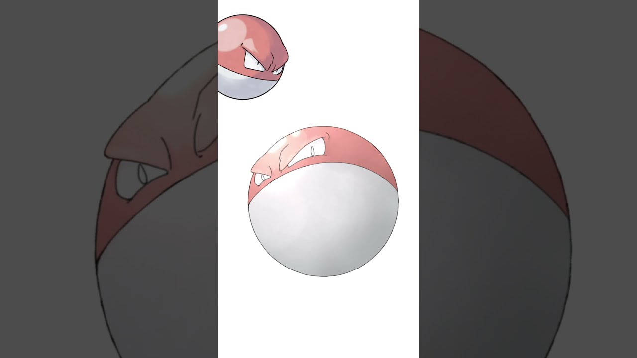 【イラストメイキング】ビリリダマ(ポケットモンスター)【15秒版】※フル版は概要欄にて