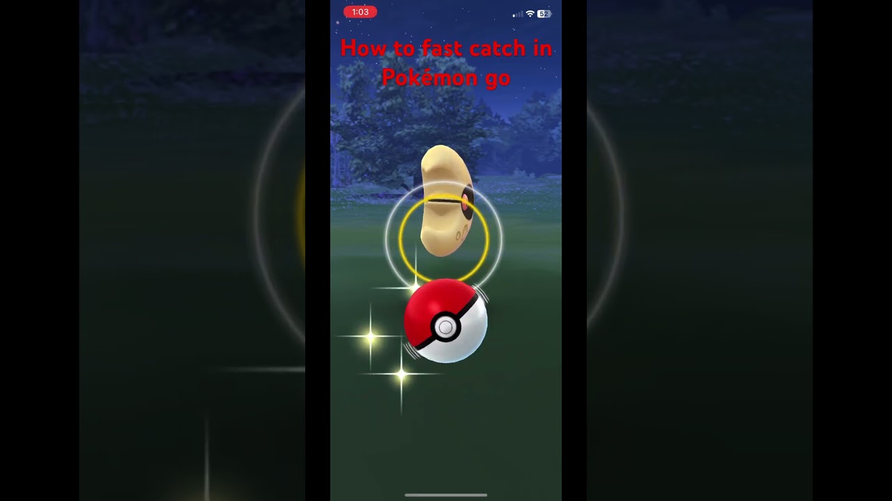 How to fast catch in Pokémon Go!