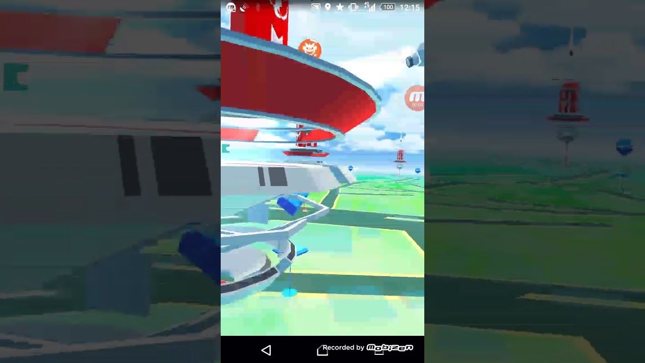 ポケモンGO：レイド戦（ホエルコ）