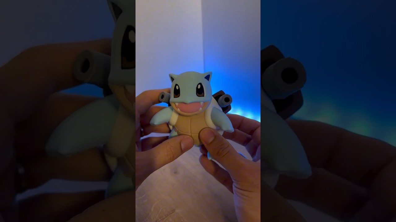 Carapuce X Tortank fusion #3dprinting #pokemon #anime #impression3d #pokemongo