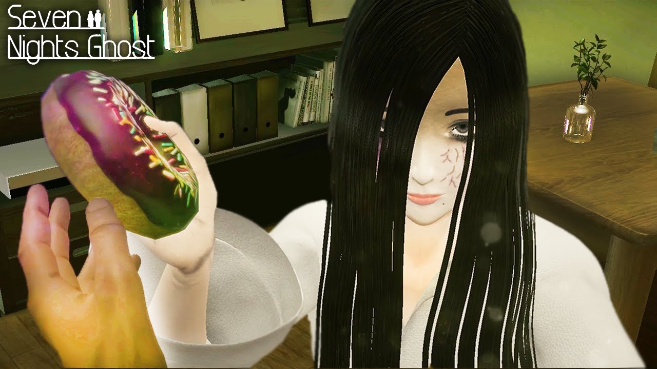 毎夜襲ってくる女幽霊と７日間同棲するホラーゲーム｜Seven Nights Ghost