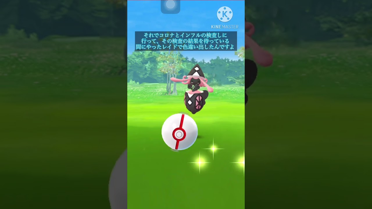 アローラ地方のポケモンの中で最推しのカプテテフの色違いが来てくれた！けど今はそれどころじゃない！[ポケモンGO]