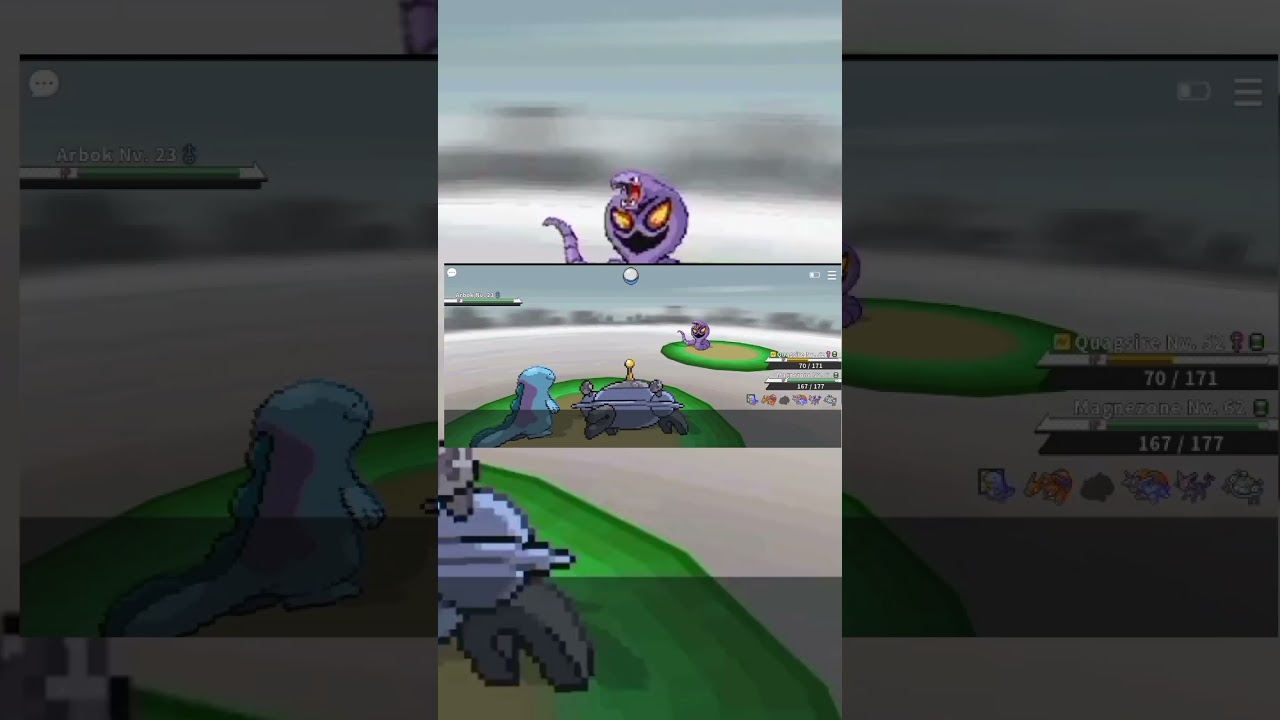 Cómo NO Capturar A Arbok 🤓👆🏻 #pokemon #shorts