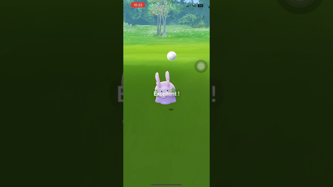 ヌメラ エクセレントスロー #shorts #ポケモンgo #エクセレントスロー