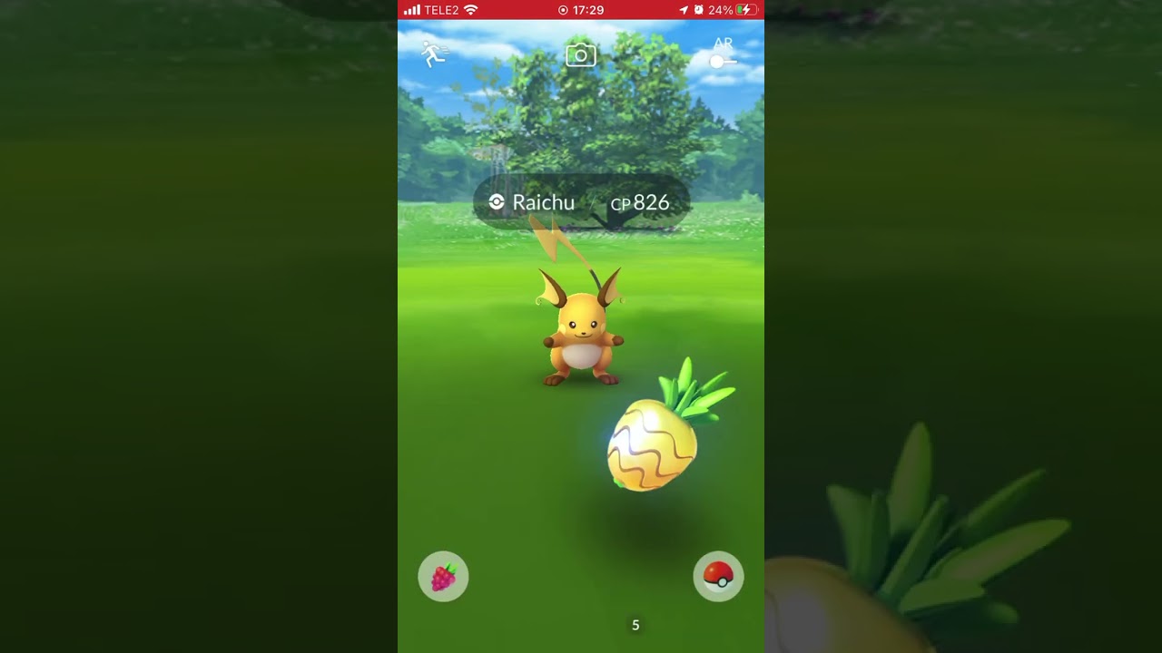Raichu fled!!?? #trending #pokemongo #shorts