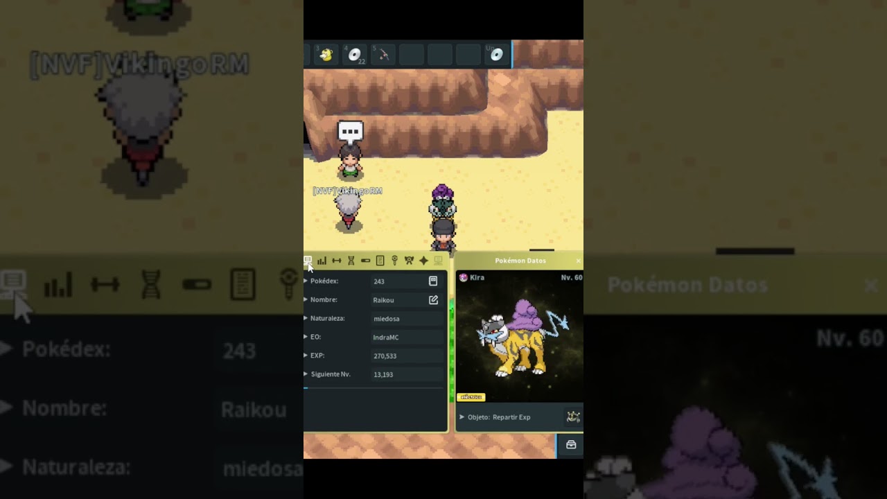 Corre Pokefilico, consigue tu Raikou en PokeMMO ⚡
