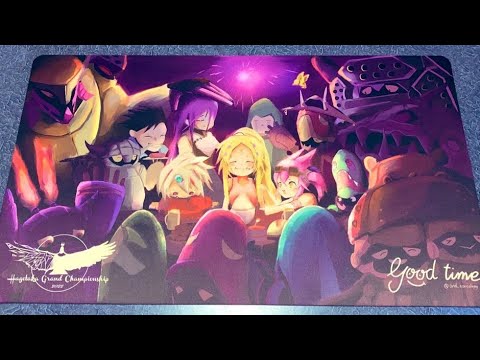 スリーブを変えながらサイドデッキを考えるバルジーナ
