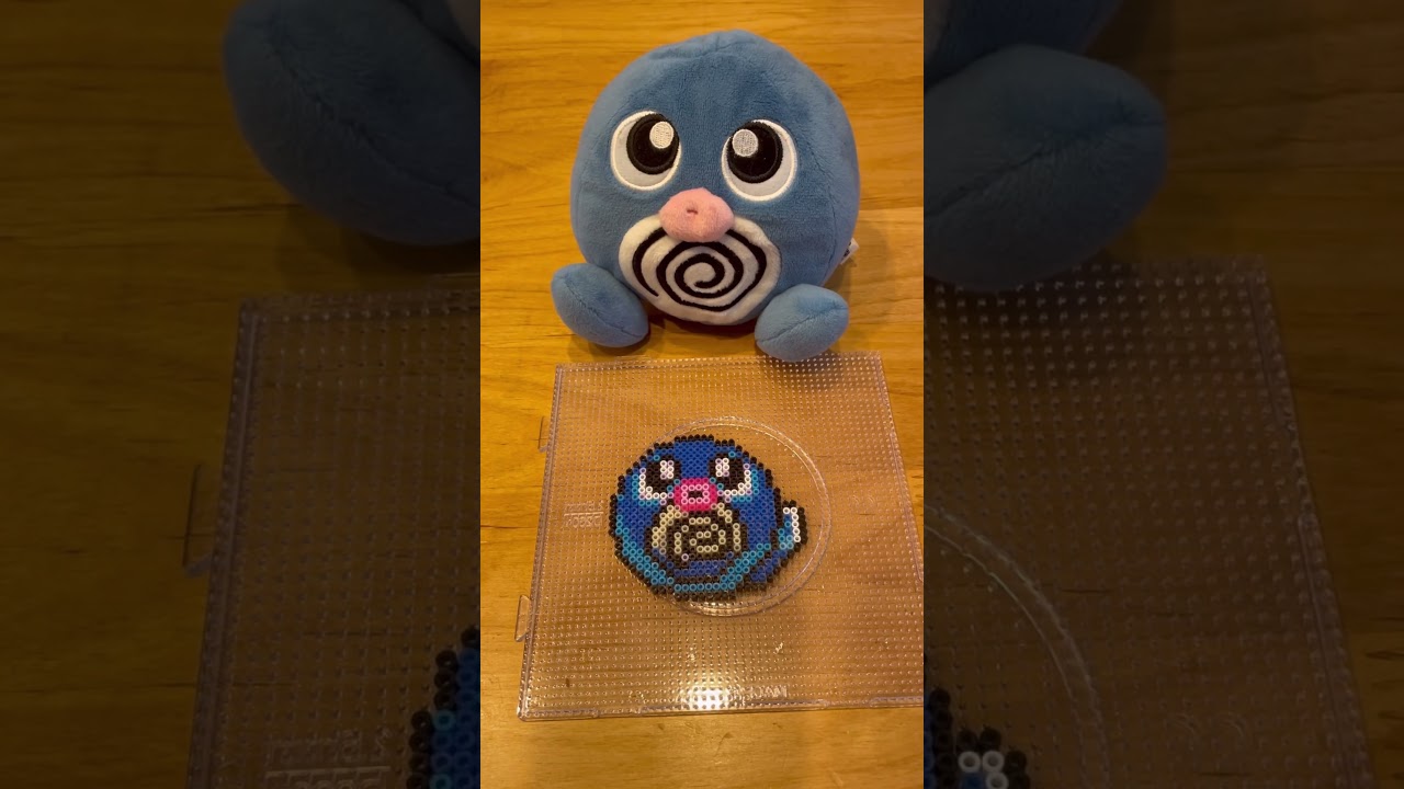 【ポケモン】アイロンビーズでニョロモを作る