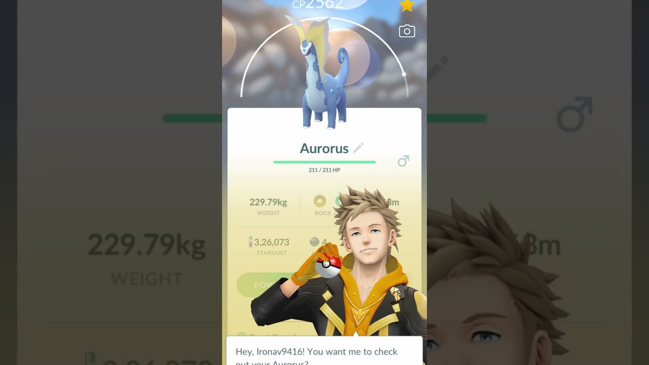 Hundo Aurorus #shorts #viral 🔥