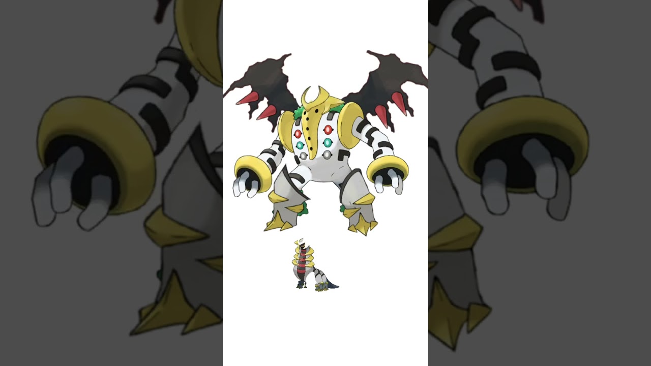 レジギガス＋ギラティナの強化レジギガス　#ポケモンフュージョン #pokemon #改造ポケモン  #伝説のポケモン #レジギガス #ギラティナ