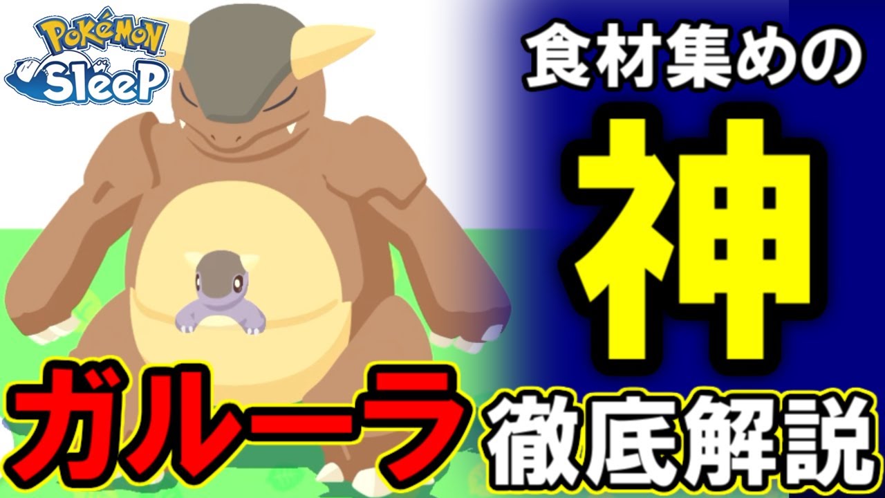 コイツは○○で必ず使うので1匹は捕まえましょう。【ポケモンスリープ】