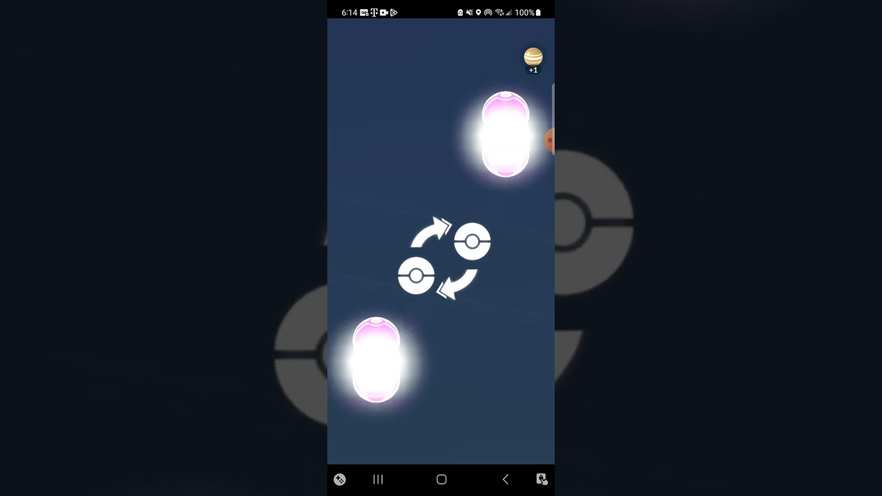I traded two team rocket pokemon AR Mode