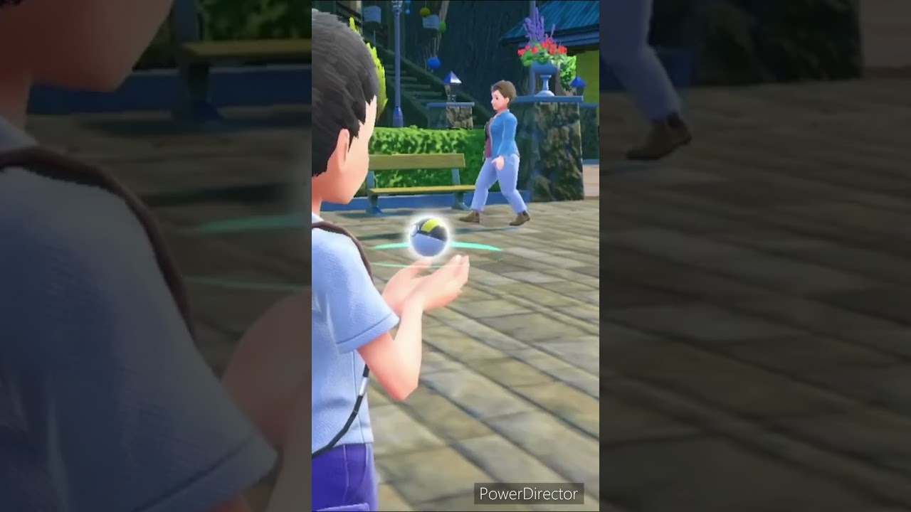 【ポケモンバイオレット】町の住人がフラベベとユキハミを交換してくれたよ　#ポケモンバイオレット #ゲームリハビリ